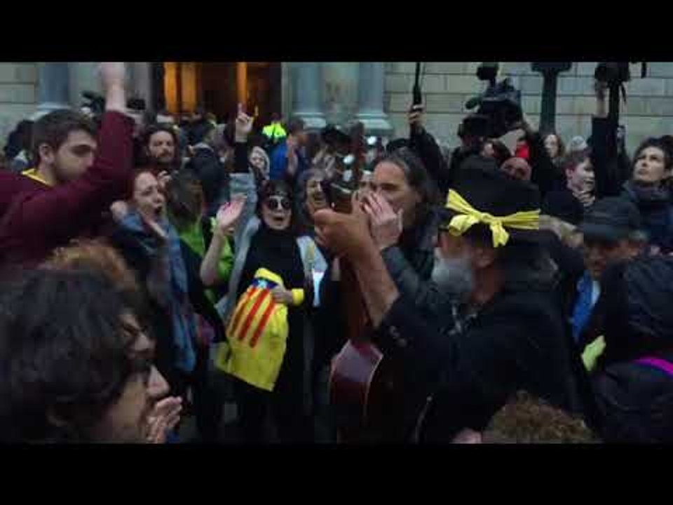 Manifestació en suport als CDR