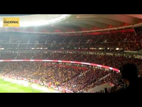 Gritos de independencia en la final de Copa del Rey