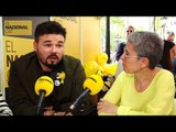 Rufián, sobre els llaços o les samarretes reivindicatives: 