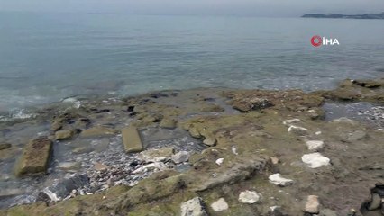 Sular çekildi, tarih ortaya çıktı