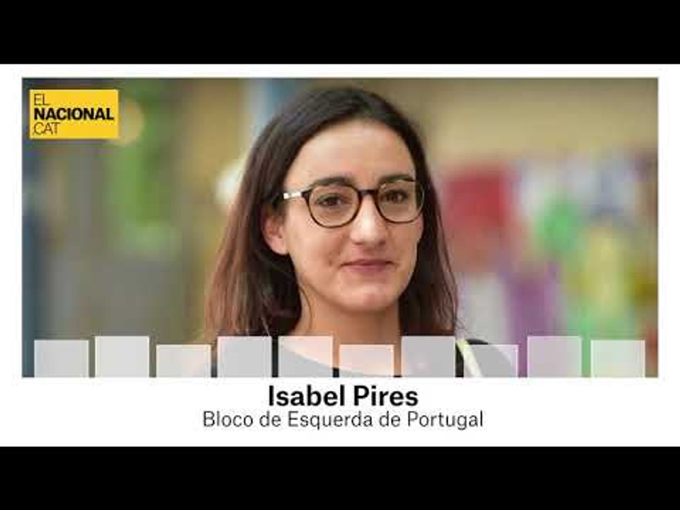 Pires (diputada portuguesa): "No puede haber negociación mientras haya presos políticos"