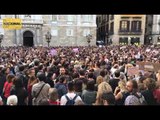 La Plaça Sant Jaume, plena per denunciar la sentència de 'La Manada'