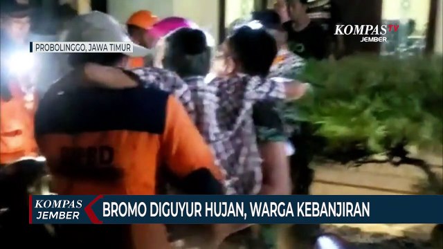 Gunung Bromo Diguyur Hujan, Warga Malah Kebanjiran