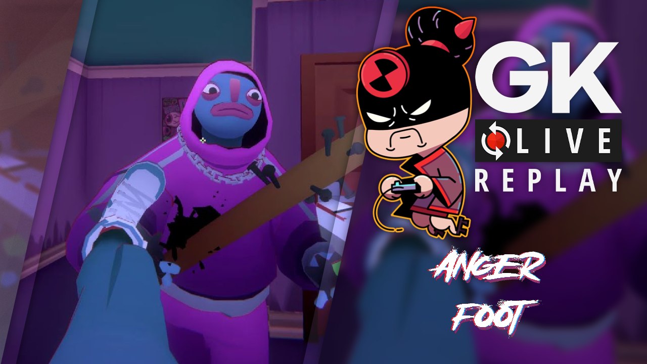 [GK Live Replay] Virgile vous fait découvrir Anger Foot, Jitsu Squad et Get Out Alive