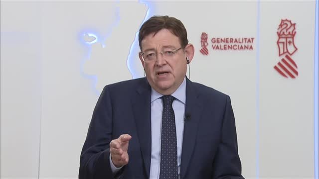 Ximo Puig: Recetario no hay pero si se constata que a menor movilidad, menos contacto y menos contagios