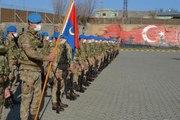 Elazığ'da, 215 asker Afrin'e dualarla uğurlandı