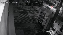 “Duba” hırsızlığı kameralara yansıdı