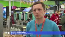 Reconhecimento facial para compras na Rússia