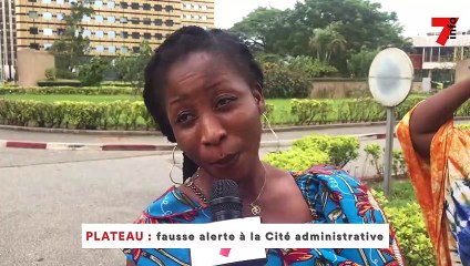 Plateau : fausse alerte à la Cité administrative
