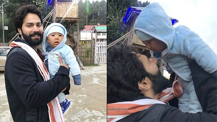 Varun Dhawan Can't Get Over With Babies Of Arunachal Pradesh