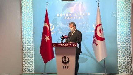 BBP Genel Başkanı Destici: "Papa'nın Irak ziyaretinde Sistani'yi evinde ziyaret etmesi manidardır"