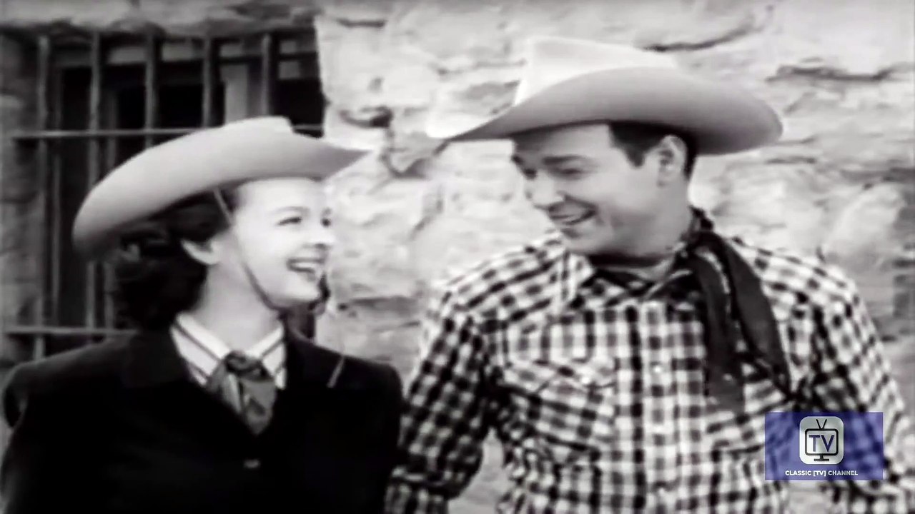 Roy Rogers Show - Season 1 - Episode 21 - The Double Crosser |  Dale Evans, Roy Rogers, Trigger