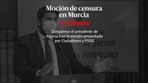 Comparecencia del presidente de la Región de Murcia