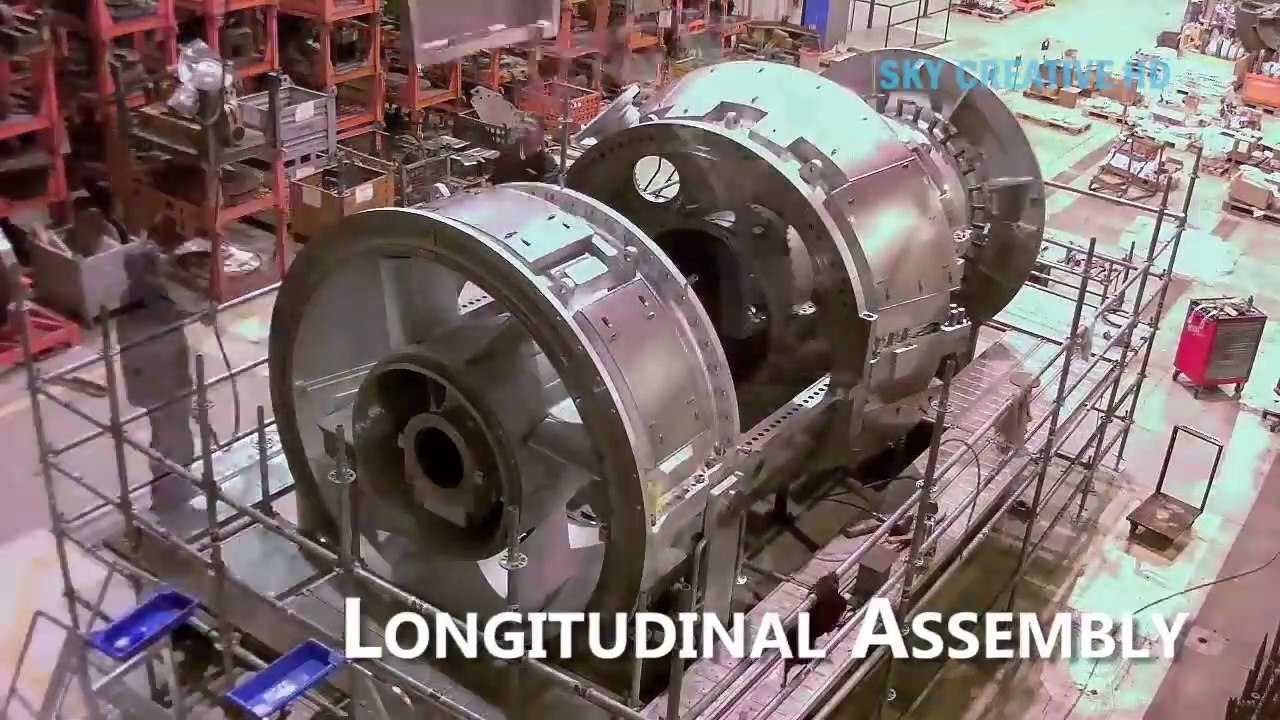 WORLD'S BIGGEST ENGINE manufacturing & assembling process you must see || Incredible factory machines