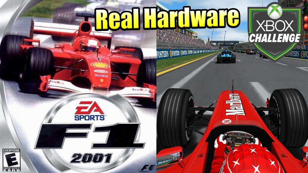 F1 2001 — Gameplay HD — Real Hardware {Component}