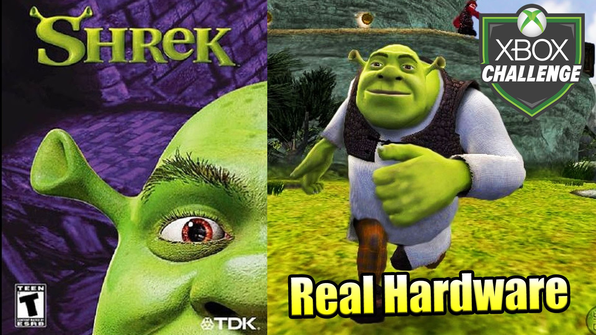 Shrek 1 — Gameplay HD — Real Hardware {Component} – Видео Dailymotion