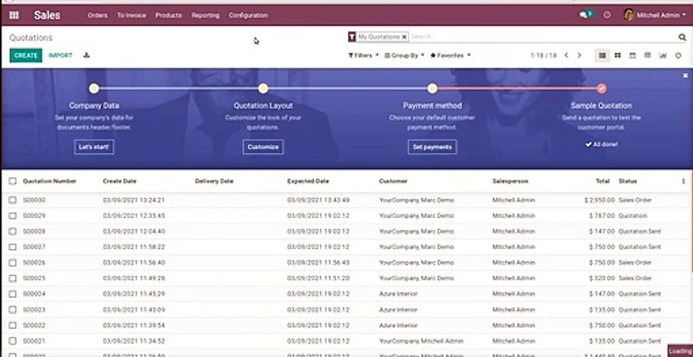 Disable Online Viewing Button for Quotation/Sale orders in Email | Odoo Apps Features
