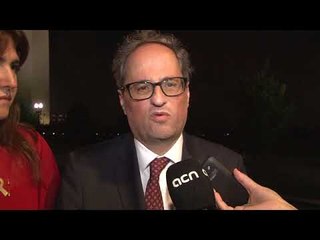Torra abandona un acte a Washington pel discurs de Morenés