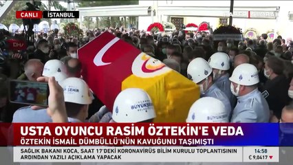 Usta oyuncu Rasim Öztekin'e veda