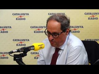 Torra: "El 90% de la reunió es va parlar de l'autodeterminació"