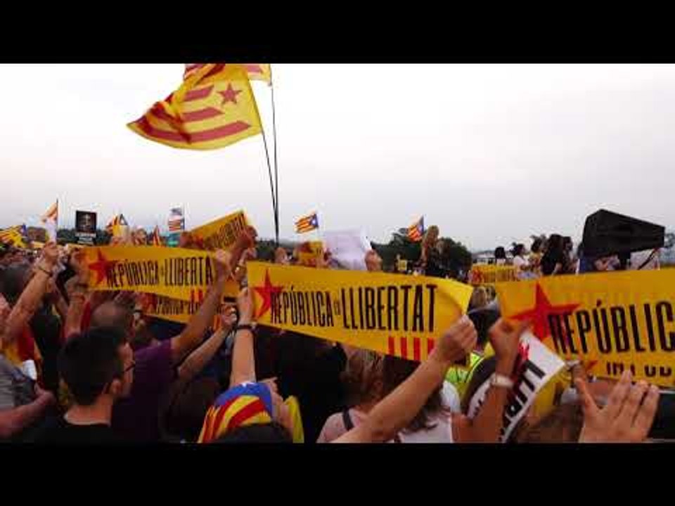 Crits de "Llibertat" pels presos polítics