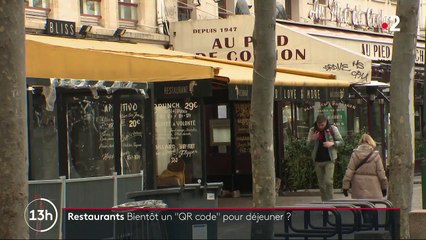 Covid-19 : vers une réouverture des restaurants grâce à des QR codes ?