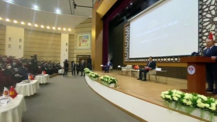 BİŞKEK - Dışişleri Bakanı Çavuşoğlu: 'Dünyada ekonominin güç merkezine bakın, Asya'yı görürsünüz'