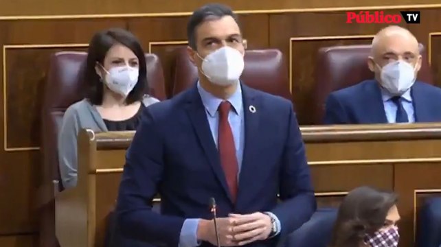 Sánchez pide a Casado que deje de ser el plato de aperitivo antes de que llegue Vox y le vuelve a repetir que su mano sigue tendida