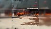 Son dakika haberleri! Suriyeli işçilerin kaldığı 7 baraka yandı