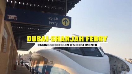 Dubai-sharjah Ferry: A Raging Success In Its First Month