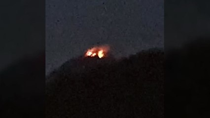전남 곡성에서 산불..."등산객 실화 추정" / YTN