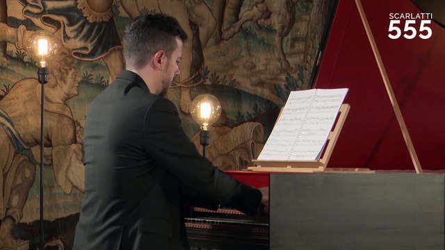 Scarlatti : Sonate pour clavecin en si mineur K 408 L 346, par Francesco Corti