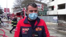 İtfaiyeciler alevlerle, vatandaşlar da video çekebilmek için yarıştı