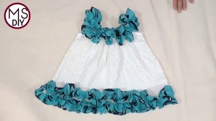 Baby frock baby jhabla cutting and stitching