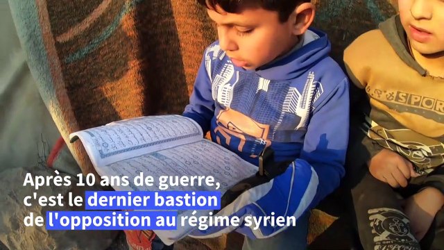 Syrie: à Idleb, des déplacés à perte de vue après 10 ans de guerre