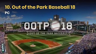 Top 10 Baseball Video Games (according to Metacritic)