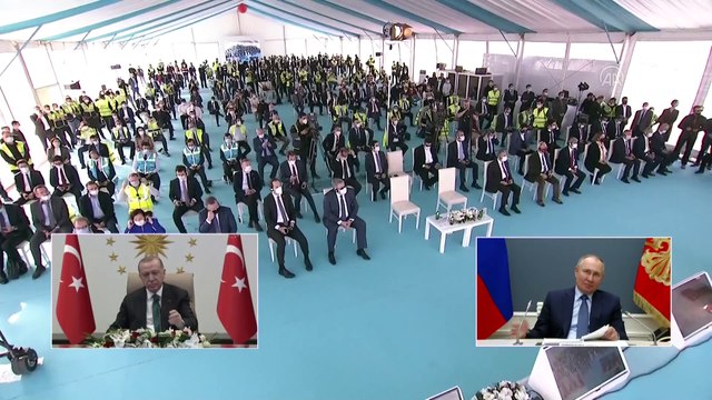 MERSİN - Putin: 'Ortak projemiz Akkuyu NGS’de yeni bir dönem başlıyor'