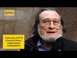 ▶ SANTIAGO NIÑO BECERRA | Creus que el 27-O s'hauria d'haver implementat la República?