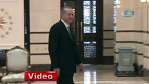 Cumhurbaşkanı Erdoğan, Afganistan Büyükelçisi Sayedjan'i kabul etti