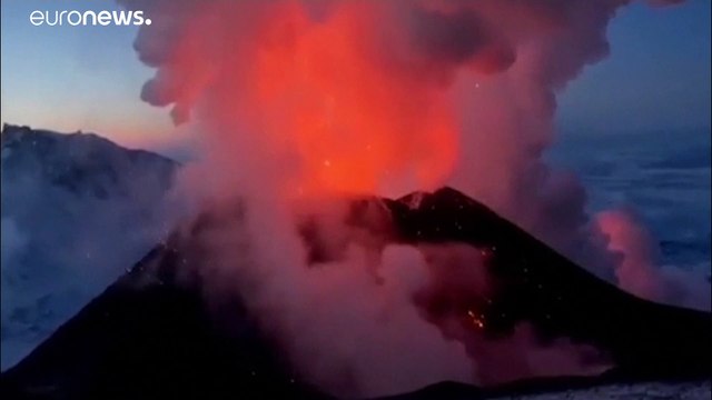 Извержение Ключевской сопки