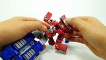 Transformers WFC KINGDOM Core Class Mini Optimus Prime Truck Vehicle Car Robot Toys