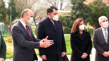 EDİRNE - Bakan Kurum, '3 Nehir, 1 Şehir' projesinin uygulanacağı alanda incelemede bulundu