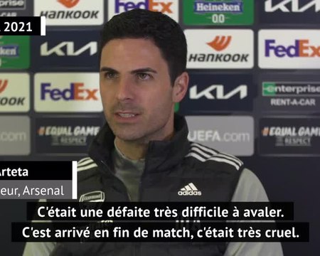 8es - Arteta : Un peu de ressentiment envers l'Olympiakos