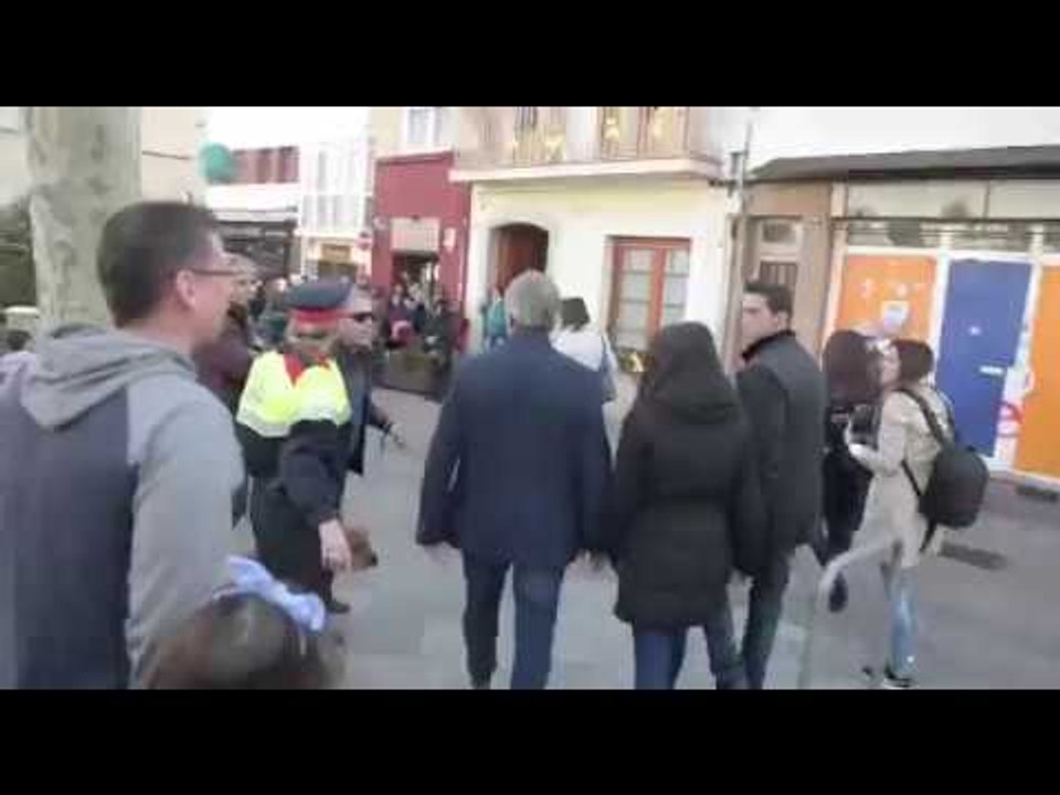 Arrimadas, escridassada a Premià de Mar