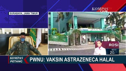 PWNU: Vaksin Corona AstraZeneca Halal