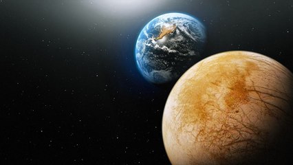 What If Europa Were Earth's Moon?