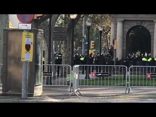 Cassolada a l'Avinguda Marquès de l'Argentera contra el Consell de Ministres