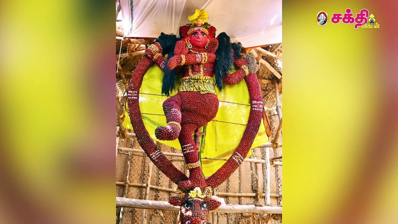 1008 லிங்கங்கள், 75,000 ருத்ராட்சங்களில் பிரதோஷ தாண்டவர் - நகரி அருகில் அதிசய தரிசனம்