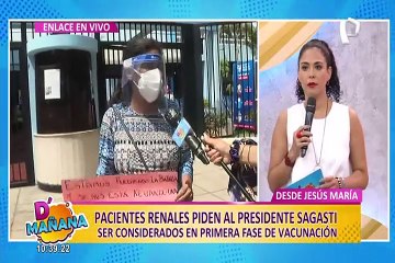 Jesús María: pacientes renales piden ser incluidos en primera fase de vacunación