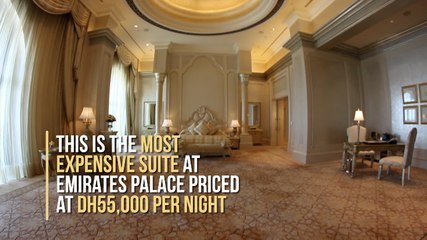 A look inside Emirates Palace's most expensive suite